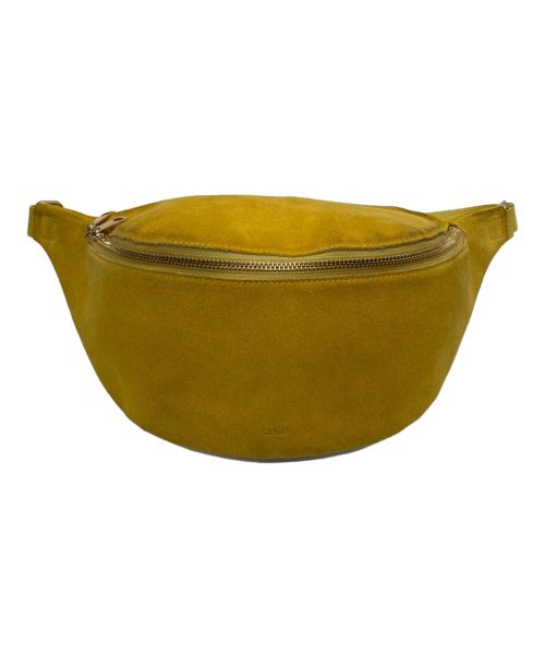 Ch!iii（チー）Ch!iii (チー) スエードウエストバッグ イエローの古着・服飾アイテム