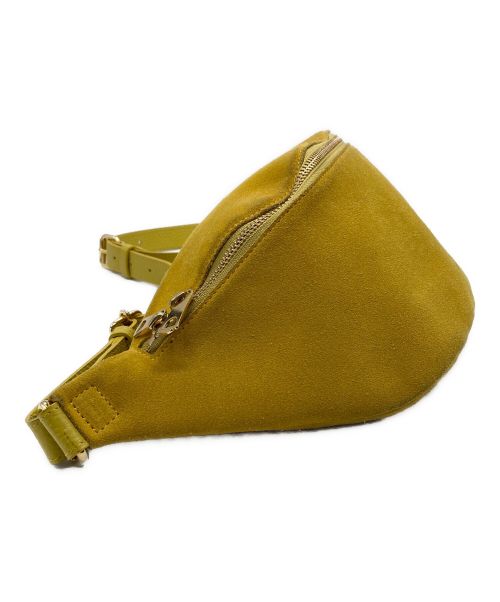 Ch!iii（チー）Ch!iii (チー) スエードウエストバッグ イエローの古着・服飾アイテム