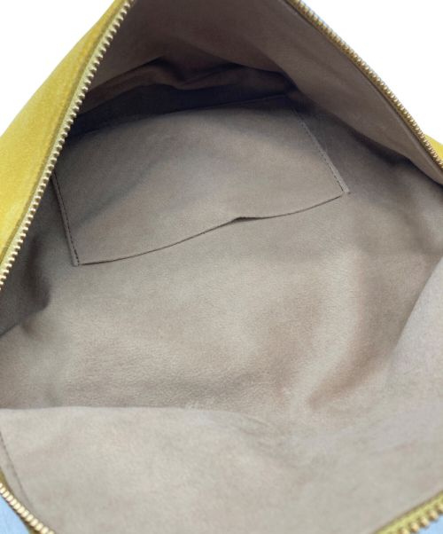 Ch!iii（チー）Ch!iii (チー) スエードウエストバッグ イエローの古着・服飾アイテム