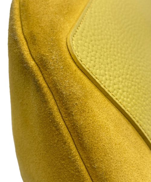 Ch!iii（チー）Ch!iii (チー) スエードウエストバッグ イエローの古着・服飾アイテム