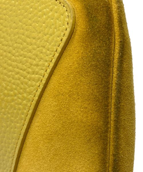 Ch!iii（チー）Ch!iii (チー) スエードウエストバッグ イエローの古着・服飾アイテム