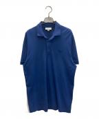 LACOSTEラコステ）の古着「レギュラーフィット ストレッチ パリポロシャツ」｜ネイビー