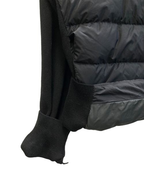 MONCLER（モンクレール）MONCLER (モンクレール) CARDIGAN TRICOT ブラック サイズ:SIZE XLの古着・服飾アイテム