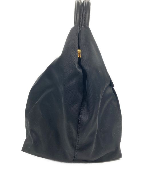PRADA（プラダ）PRADA (プラダ) リボンナイロンバッグ ブラックの古着・服飾アイテム