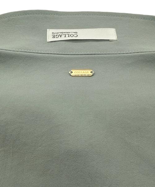 COLLAGE GALLARDAGALANTE（コラージュ ガリャルダガランテ）COLLAGE GALLARDAGALANTE (コラージュ ガリャルダガランテ) ジャージドルマンブラウス グリーン サイズ:SIZE Freeの古着・服飾アイテム