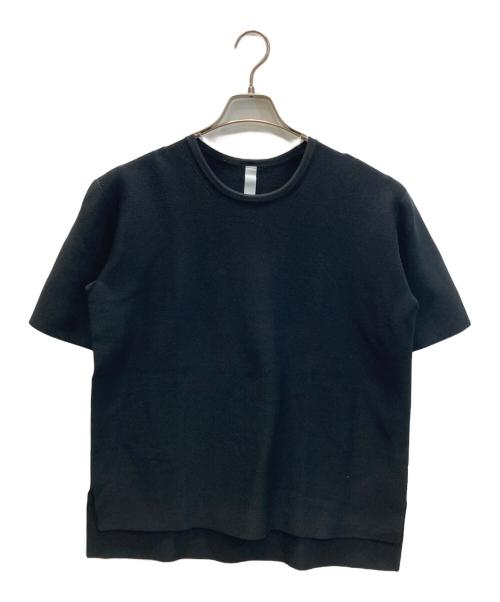 CFCL（シーエフシーエル）CFCL (シーエフシーエル) GARTER HALF SLEEVE T ブラック サイズ:3の古着・服飾アイテム