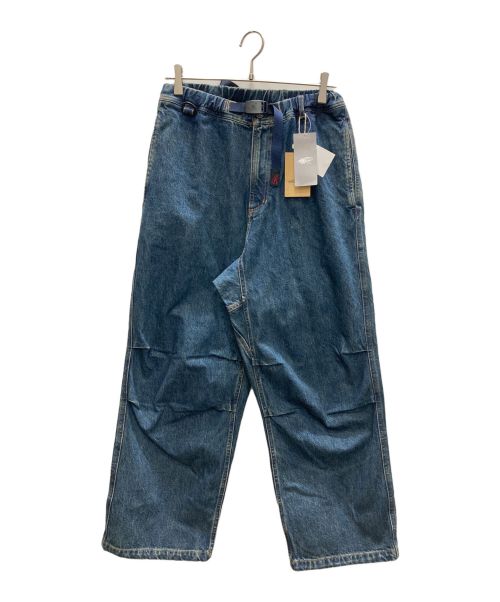 GRAMICCI（グラミチ）GRAMICCI (グラミチ) BEAMS (ビームス) 別注 デニム オーバーパンツ インディゴ サイズ:SIZE M 未使用品の古着・服飾アイテム