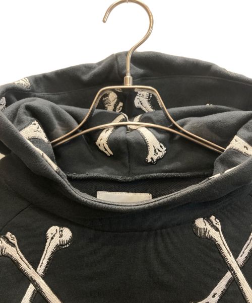 MAYO（メイヨー）MAYO (メイヨー) CROSS BONES Embroidery Hoodie ブラック サイズ:SIZE XLの古着・服飾アイテム