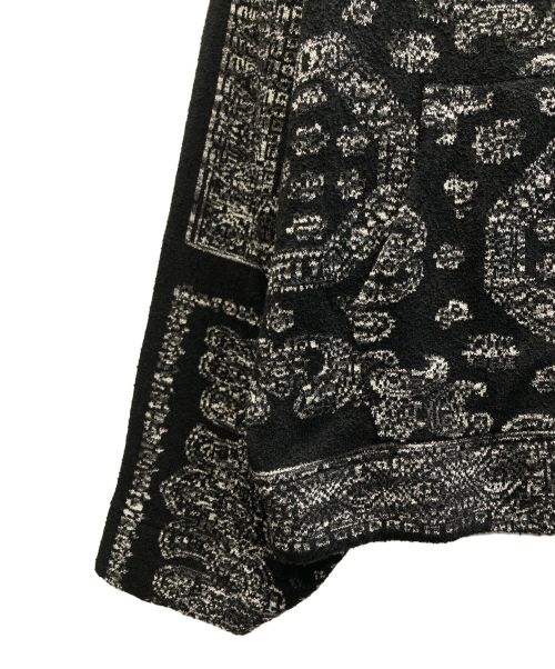 BREATH（ブレス）BREATH (ブレス) BR PAISLEY ZIP HOODIE ブラック サイズ:SIZE Lの古着・服飾アイテム