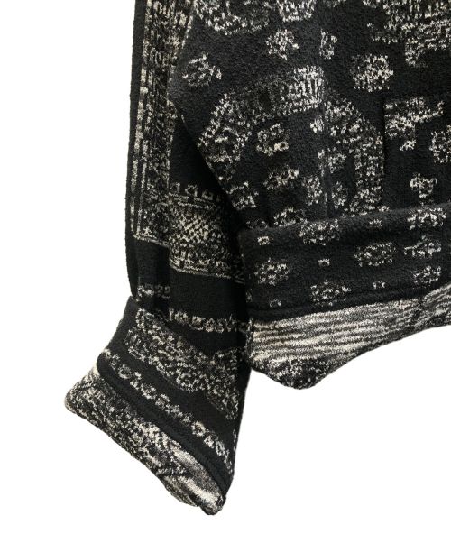 BREATH（ブレス）BREATH (ブレス) BR PAISLEY ZIP HOODIE ブラック サイズ:SIZE Lの古着・服飾アイテム