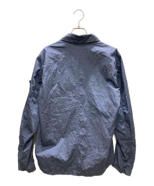 STONE ISLAND（ストーンアイランド）STONE ISLAND (ストーンアイランド) NYLON METAL IN ECONYL OVERSHIRT ネイビー サイズ:Mの古着・服飾アイテム