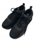 MICHAEL KORSマイケル・コース）の古着「Theo Leather and Mesh Sneaker」｜ブラック