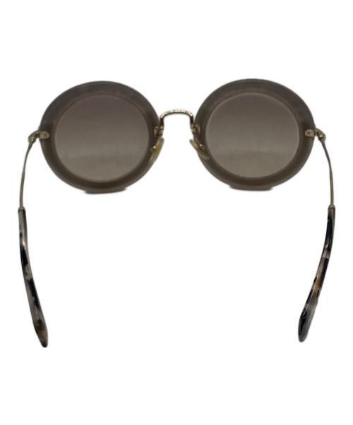 MIU MIU（ミュウミュウ）MIU MIU (ミュウミュウ) ビジュー ストーン サングラス サイズ:49□28 140の古着・服飾アイテム