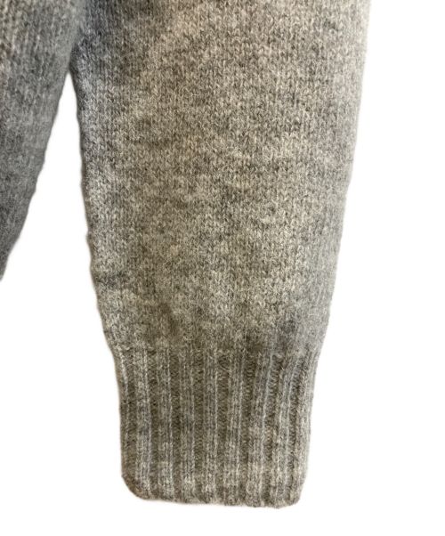 INVERALLAN（インバーアラン）INVERALLAN (インバーアラン) Vネックニットカーディガン グレー サイズ:36の古着・服飾アイテム