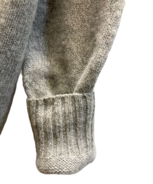 INVERALLAN（インバーアラン）INVERALLAN (インバーアラン) Vネックニットカーディガン グレー サイズ:36の古着・服飾アイテム