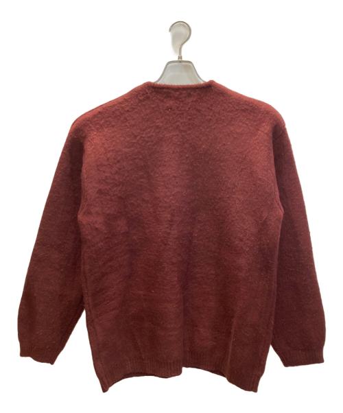 TOWN CRAFT（タウンクラフト）TOWN CRAFT (タウンクラフト) NUMBER (N)INE (ナンバーナイン) ZIP-UP CREW CARDIGAN ブラウン サイズ:Mの古着・服飾アイテム