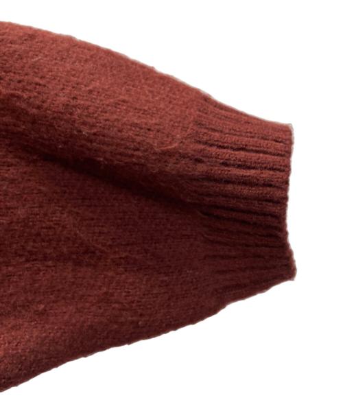 TOWN CRAFT（タウンクラフト）TOWN CRAFT (タウンクラフト) NUMBER (N)INE (ナンバーナイン) ZIP-UP CREW CARDIGAN ブラウン サイズ:Mの古着・服飾アイテム