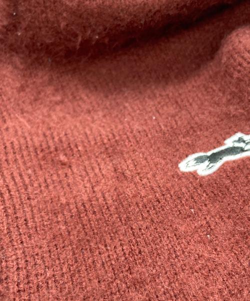 TOWN CRAFT（タウンクラフト）TOWN CRAFT (タウンクラフト) NUMBER (N)INE (ナンバーナイン) ZIP-UP CREW CARDIGAN ブラウン サイズ:Mの古着・服飾アイテム