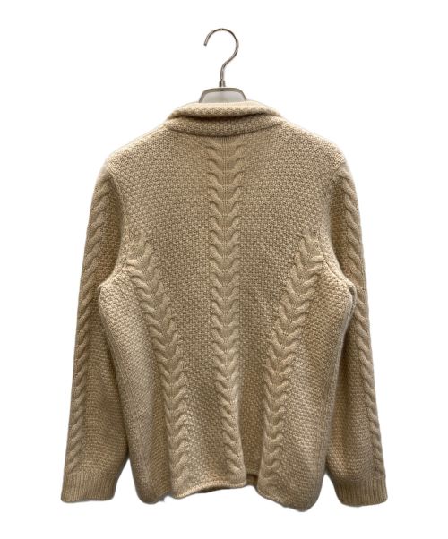 LORO PIANA（ロロピアーナ）LORO PIANA (ロロピアーナ) カシミヤニットジャケット ベージュ サイズ:SIZE 42の古着・服飾アイテム