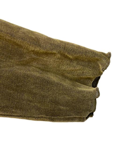 YANUK（ヤヌーク）YANUK (ヤヌーク) シアーベロア ロングスリーブ オリーブ サイズ:freeの古着・服飾アイテム