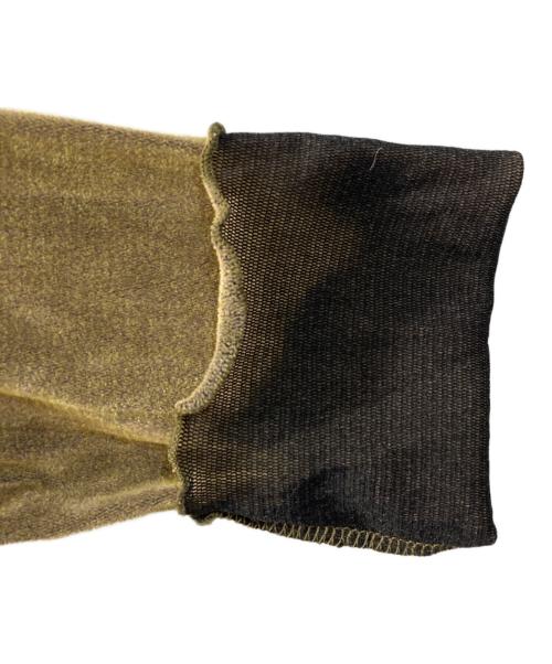 YANUK（ヤヌーク）YANUK (ヤヌーク) シアーベロア ロングスリーブ オリーブ サイズ:freeの古着・服飾アイテム