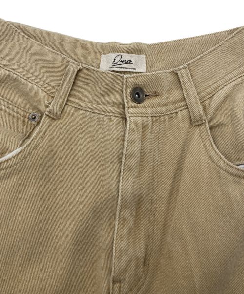 Q.anos（キュアノス）Q.anos (キュアノス) ブルージュデニム ベージュ サイズ:1の古着・服飾アイテム