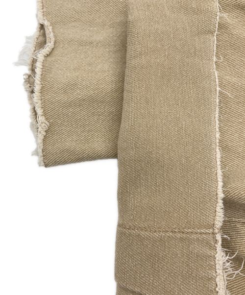 Q.anos（キュアノス）Q.anos (キュアノス) ブルージュデニム ベージュ サイズ:1の古着・服飾アイテム