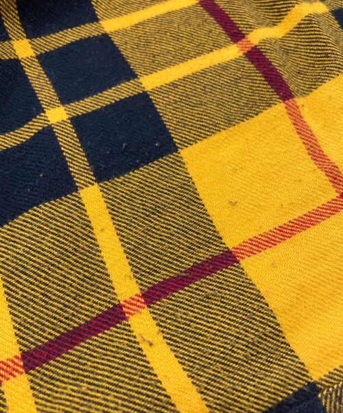 POLO RALPH LAUREN（ポロ・ラルフローレン）POLO RALPH LAUREN (ポロ・ラルフローレン) コットンチェックシャツ イエロー サイズ:SIZE Sの古着・服飾アイテム