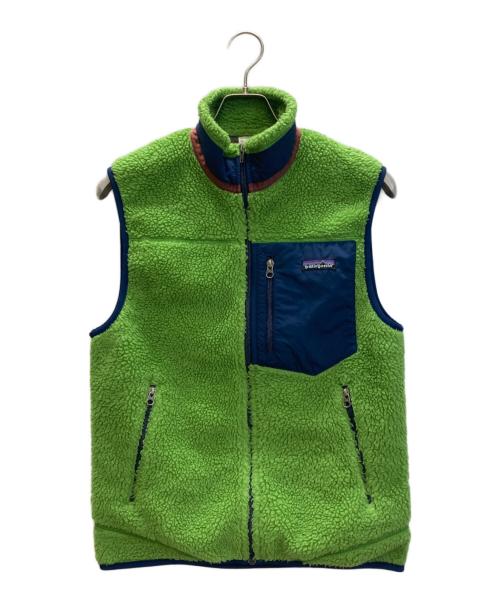 Patagonia（パタゴニア）Patagonia (パタゴニア) Classic Retro-X Vest グリーン サイズ:Sの古着・服飾アイテム