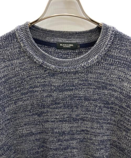 BLACK LABEL CRESTBRIDGE（ブラックレーベル クレストブリッジ）BLACK LABEL CRESTBRIDGE (ブラックレーベル クレストブリッジ) ケーブルニット ネイビー サイズ:SIZE Lの古着・服飾アイテム