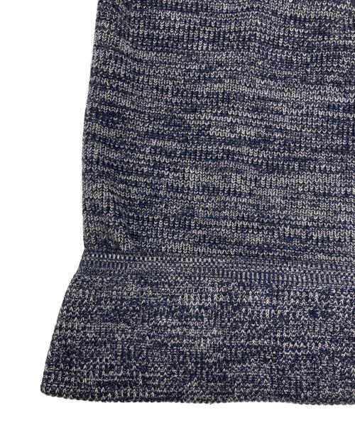 BLACK LABEL CRESTBRIDGE（ブラックレーベル クレストブリッジ）BLACK LABEL CRESTBRIDGE (ブラックレーベル クレストブリッジ) ケーブルニット ネイビー サイズ:SIZE Lの古着・服飾アイテム