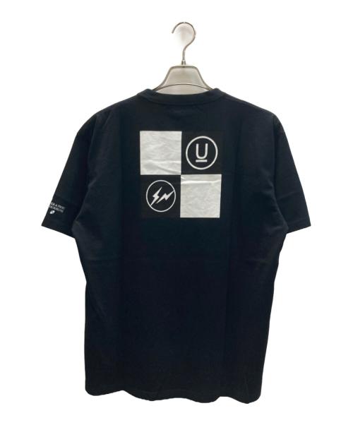 UNDERCOVER（アンダーカバー）UNDERCOVER (アンダーカバー) FRAGMENT DESIGN (フラグメントデザイン) コラボプリントTシャツ ブラック サイズ:SIZE 3の古着・服飾アイテム