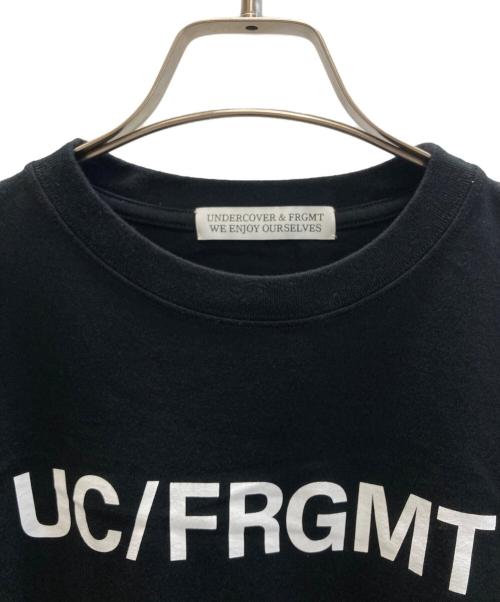 UNDERCOVER（アンダーカバー）UNDERCOVER (アンダーカバー) FRAGMENT DESIGN (フラグメントデザイン) コラボプリントTシャツ ブラック サイズ:SIZE 3の古着・服飾アイテム