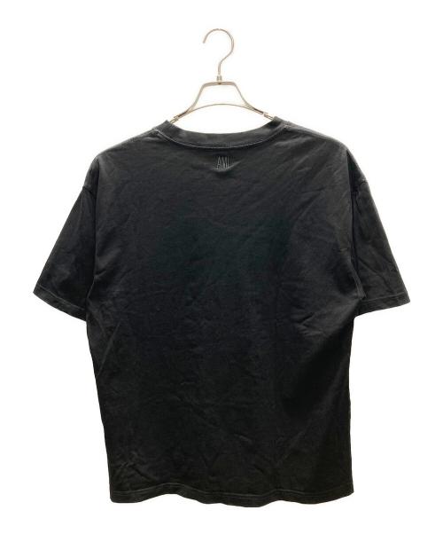 AMI Alexandre Mattiussi（アミアレクサンドルマテュッシ）AMI Alexandre Mattiussi (アミアレクサンドルマテュッシ) ハートロゴTシャツ ブラック サイズ:Mの古着・服飾アイテム