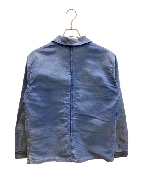 unknown（アンノーン）unknown (アンノーン) 50's モールスキンジャケット ネイビー サイズ:表記無しの古着・服飾アイテム