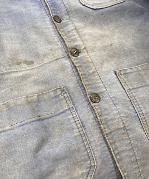 unknown（アンノーン）unknown (アンノーン) 50's モールスキンジャケット ネイビー サイズ:表記無しの古着・服飾アイテム