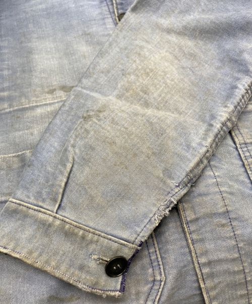 unknown（アンノーン）unknown (アンノーン) 50's モールスキンジャケット ネイビー サイズ:表記無しの古着・服飾アイテム