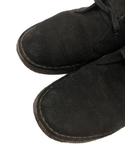 CLARKS（クラークス）CLARKS (クラークス) デザートブーツ ブラック サイズ:9 1/2の古着・服飾アイテム