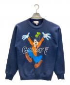 Disneylandディズニーランド）の古着「キャラクタープリントスウェット」｜ネイビー