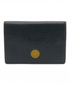 ANYA HINDMARCHアニヤ・ハインドマーチ）の古着「カードケース」｜ブラック