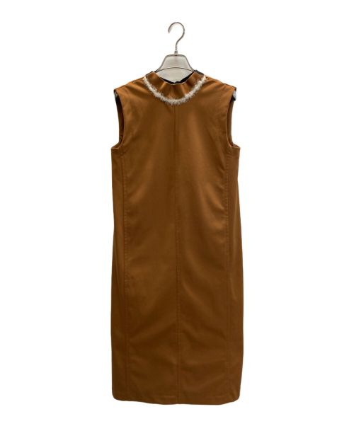 TOGA（トーガ）TOGA (トーガ) ノースリーブワンピース ブラウン サイズ:36の古着・服飾アイテム