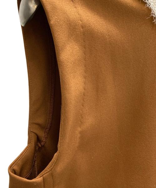 TOGA（トーガ）TOGA (トーガ) ノースリーブワンピース ブラウン サイズ:36の古着・服飾アイテム