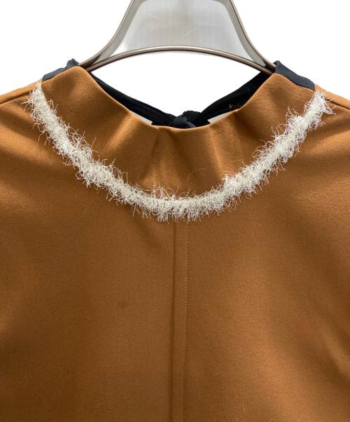 TOGA（トーガ）TOGA (トーガ) ノースリーブワンピース ブラウン サイズ:36の古着・服飾アイテム