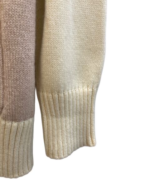 UNITED ARROWS（ユナイテッドアローズ）UNITED ARROWS (ユナイテッドアローズ) メタルボタン Vネック ニットカーディガン マルチカラー サイズ:FREEの古着・服飾アイテム