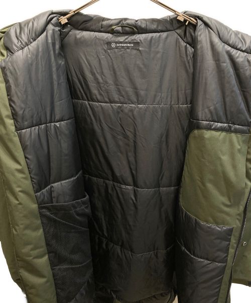 Junhashimoto（ジュンハシモト）Junhashimoto (ジュンハシモト) パディングジャケット グリーン サイズ:XLの古着・服飾アイテム
