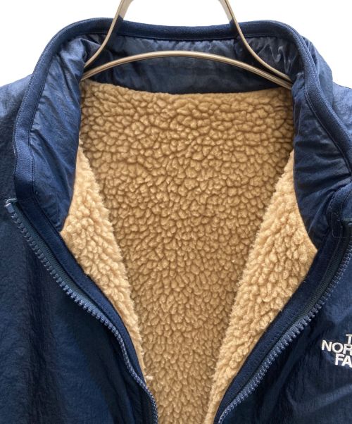 THE NORTH FACE（ザ ノース フェイス）THE NORTH FACE (ザ ノース フェイス) リバーシブルエクストリームパイルジャケット ネイビー サイズ:XSの古着・服飾アイテム