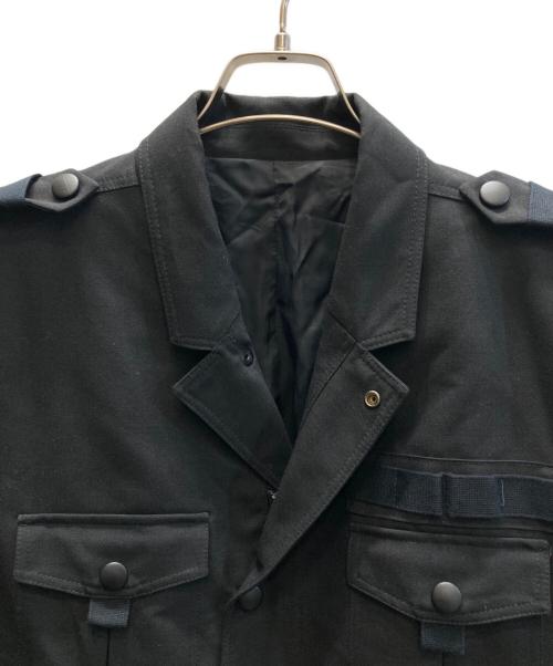 DIESEL Black Gold（ディーゼル ブラック ゴールド）DIESEL Black Gold (ディーゼル ブラック ゴールド) ミリタリージャケット ブラック サイズ:SIZE 52の古着・服飾アイテム
