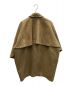 CLANE (クラネ) BACK FRILL DOUBLE COAT ブラウン サイズ:SIZE 2：7000円