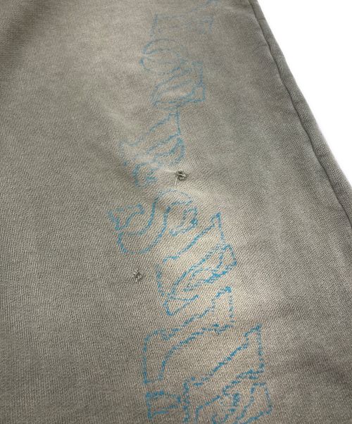 KAMIYA（カミヤ）KAMIYA (カミヤ) Printed Sweat Pants グリーン サイズ:SIZE Lの古着・服飾アイテム