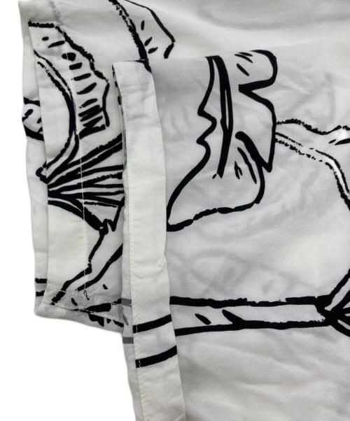 stussy（ステューシー）stussy (ステューシー) BANANA TREE SHIRT ホワイト サイズ:XLの古着・服飾アイテム